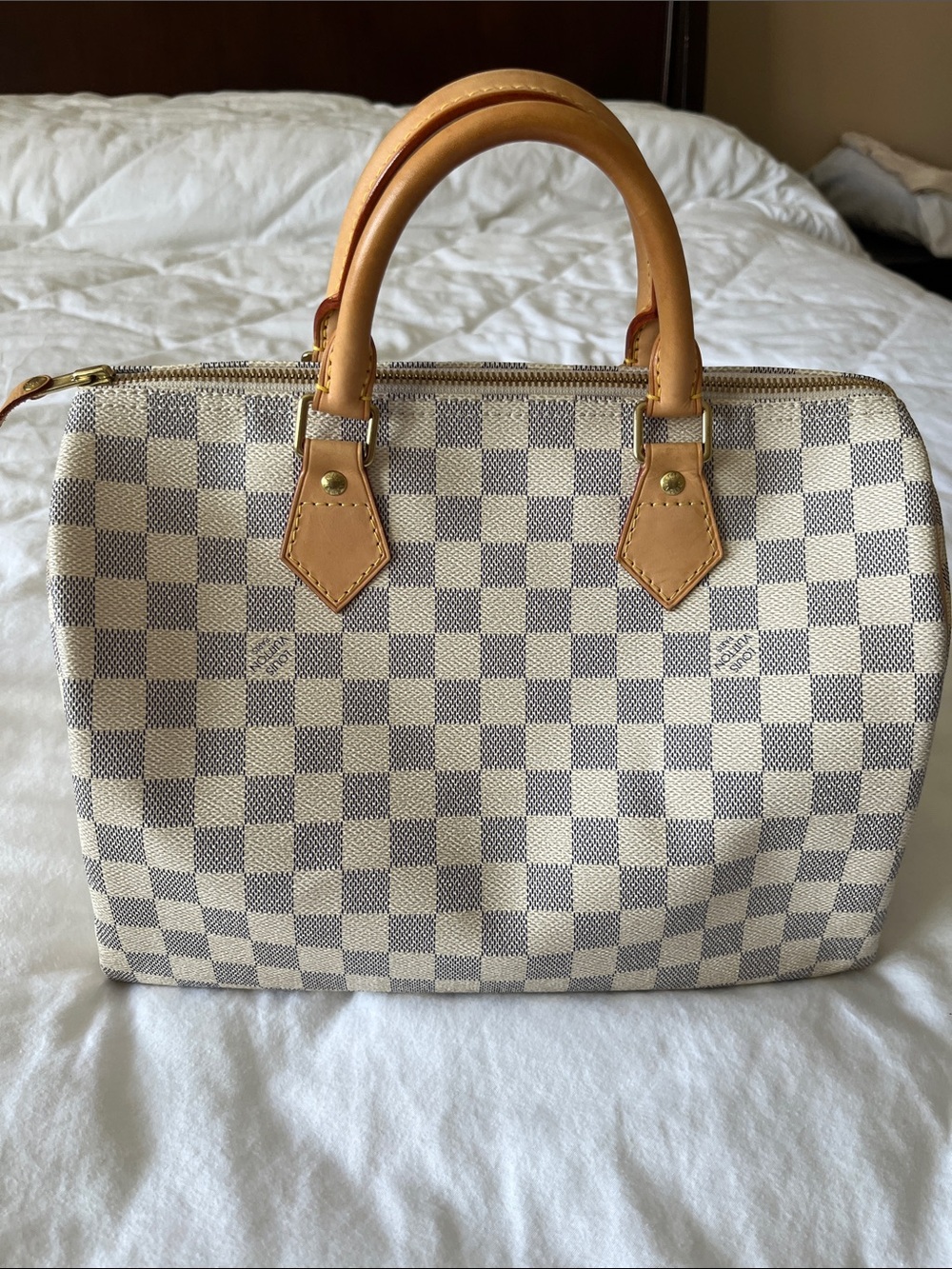 Louis Vuitton Speedy 30 damier azur authentic